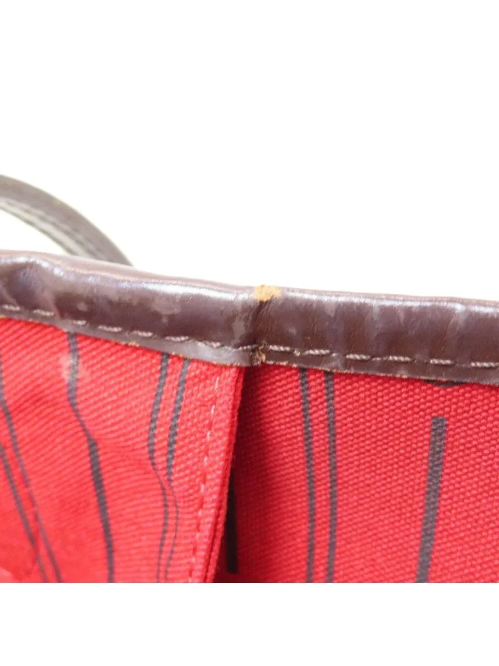 Louis Vuitton Neverfull MM Vintage Tote Bag Damier Canvas